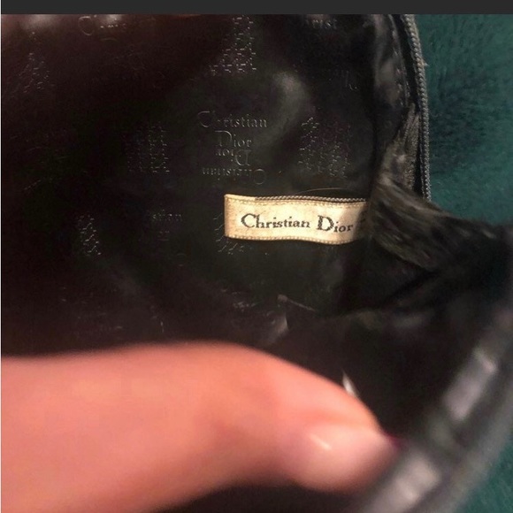 Rare Vintage Christian Dior Leopard Print Cosmetic Bag - Picture 6 of 8